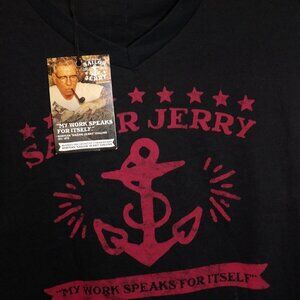 Sailor Jerry Tattoo V-neck t-shirt, Women's Medium